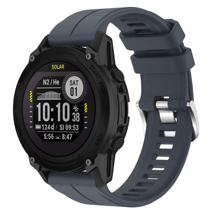 22mm Silicone Sports Watch Band, For Garmin Descent G1, For Garmin Forerunner 745