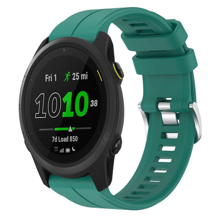 22mm Silicone Sports Watch Band, For Garmin Descent G1, For Garmin Forerunner 745
