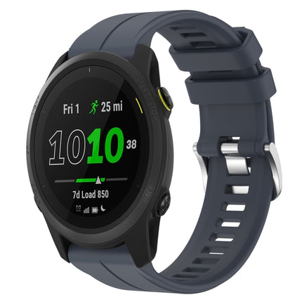 22mm Silicone Sports Watch Band, For Garmin Descent G1, For Garmin Forerunner 745