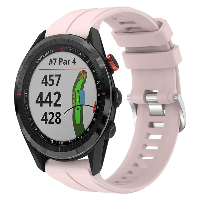 22mm Silicone Sports Watch Band, For Garmin Approach S62