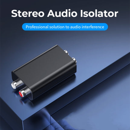 G1 RCA Audio Common Ground Isolator Anti-jamming Noise Reduction Filter Eliminates Bluetooth Receiver, G1 RCA