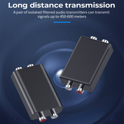 G1 RCA Audio Common Ground Isolator Anti-jamming Noise Reduction Filter Eliminates Bluetooth Receiver, G1 RCA