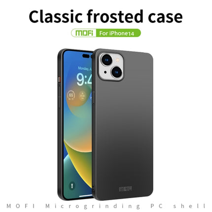 MOFI Frosted PC Ultra-thin Hard Case, For iPhone 14, For iPhone 14 Plus, For iPhone 14 Pro, For iPhone 14 Pro Max