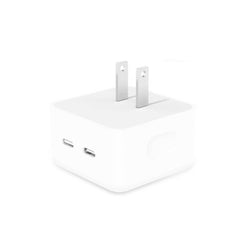 PD 35W Dual USB-C / Type-C Ports Charger for iPhone / iPad Series, US Plug, US Plug