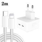 EU Plug + 2m 8 Pin Cable