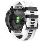 For Garmin Fenix 3 HR / White+Black