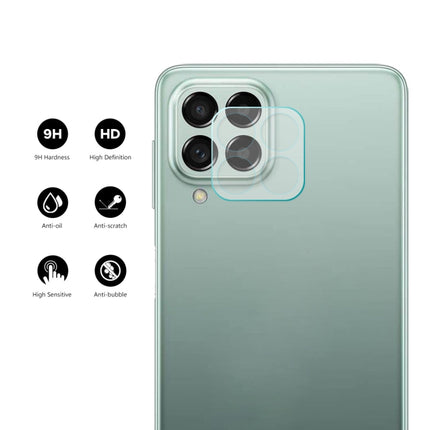 For Samsung Galaxy M33 ENKAY 0.2mm 9H Tempered Glass Camera Lens Film, For Samsung Galaxy M33 (1 PC), For Samsung Galaxy M33 (2 PCS), For Samsung Galaxy M33 (5 PCS), For Samsung Galaxy M33 (10 PCS)