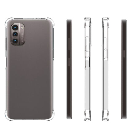 For Nokia G21 / G11 JSM Transparent TPU Airbag Shockproof Antiskid Phone Case