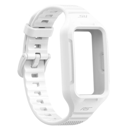 Solid Color Silicone Integrated Watch Band, For Huawei Band 8 / 7