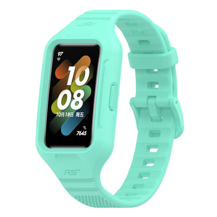 Solid Color Silicone Integrated Watch Band, For Huawei Band 8 / 7