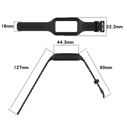 Solid Color Silicone Integrated Watch Band, For Huawei Band 8 / 7