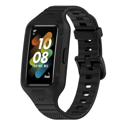 Solid Color Silicone Integrated Watch Band, For Honor Band 6