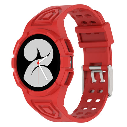 Silicone Integrated Watch Band, For Samsung Galaxy Watch 44MM