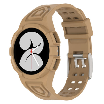 Silicone Integrated Watch Band, For Samsung Galaxy Watch 44MM
