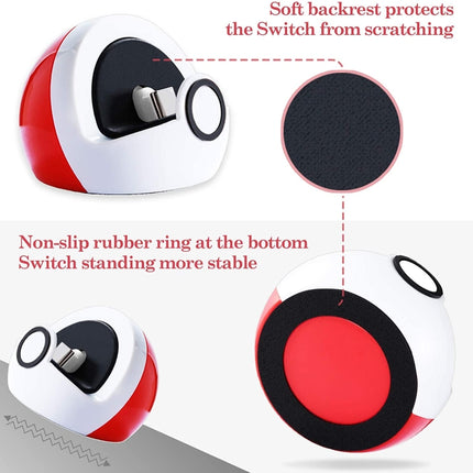 For Nintendo Switch and Switch Lite NS Nintendo Game Console Mini Portable Charging Dock Stand