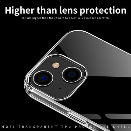 MOFI Ming Series Ultra-thin TPU Phone Case, For iPhone 14, For iPhone 14 Pro, For iPhone 14 Plus, For iPhone 14 Pro Max, For iPhone 13 mini, For iPhone 13, For iPhone 13 Pro, For iPhone 13 Pro Max