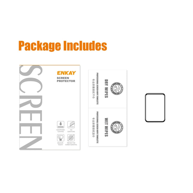 For Huawei Watch Fit 2 ENKAY Hat-Prince 3D Full Coverage Soft PC Edge + PMMA HD Screen Protector Film, 1 PC, 2 PCS, 5 PCS, 10 PCS