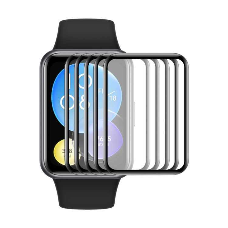 For Huawei Watch Fit 2 ENKAY Hat-Prince 3D Full Coverage Soft PC Edge + PMMA HD Screen Protector Film, 1 PC, 2 PCS, 5 PCS, 10 PCS