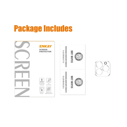 ENKAY Hat-Prince 9H Rear Camera Lens Tempered Glass Film Full Coverage Protector for iPhone 14 Pro / 14 Pro Max, For iPhone 14 Pro / 14 Pro Max (1 PC）, For iPhone 14 Pro / 14 Pro Max (2 PCS）