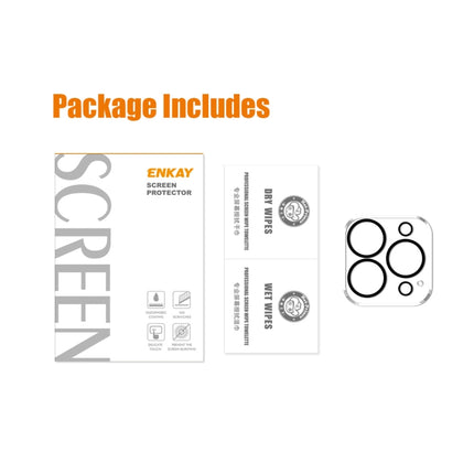 ENKAY Hat-Prince 9H Rear Camera Lens Tempered Glass Film for iPhone 14 Pro / 14 Pro Max, For iPhone 14 Pro / 14 Pro Max(1 PC), For iPhone 14 Pro / 14 Pro Max(2 PCS)
