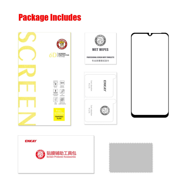 For Samsung Galaxy M13 4G ENKAY Hat-Prince 6D Full Glue Tempered Glass Full Film, For Samsung Galaxy M13 4G(1 PC), For Samsung Galaxy M13 4G(2 PCS), For Samsung Galaxy M13 4G(5 PCS)