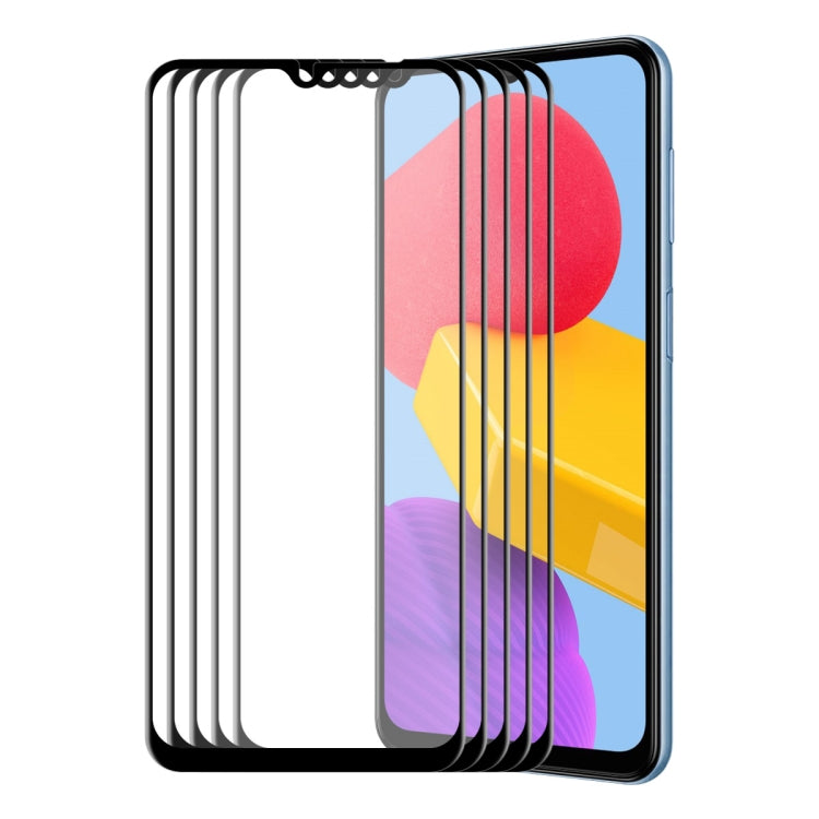 For Samsung Galaxy M13 4G ENKAY Hat-Prince 6D Full Glue Tempered Glass Full Film, For Samsung Galaxy M13 4G(1 PC), For Samsung Galaxy M13 4G(2 PCS), For Samsung Galaxy M13 4G(5 PCS)