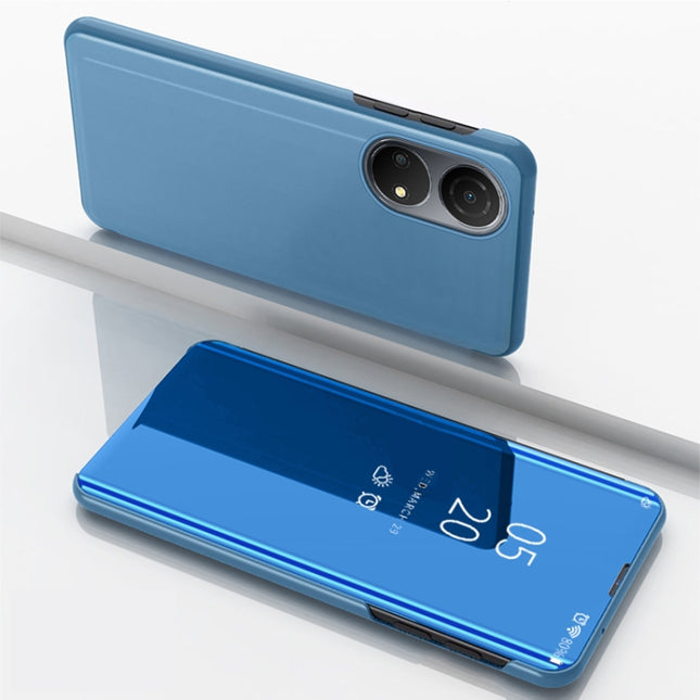 Plated Mirror Horizontal Flip Leather Case, For Honor X7 2022 / X7 Play / Huawei Enjoy 30 Plus, For Honor X8 2022 / X30i / Play6T Pro