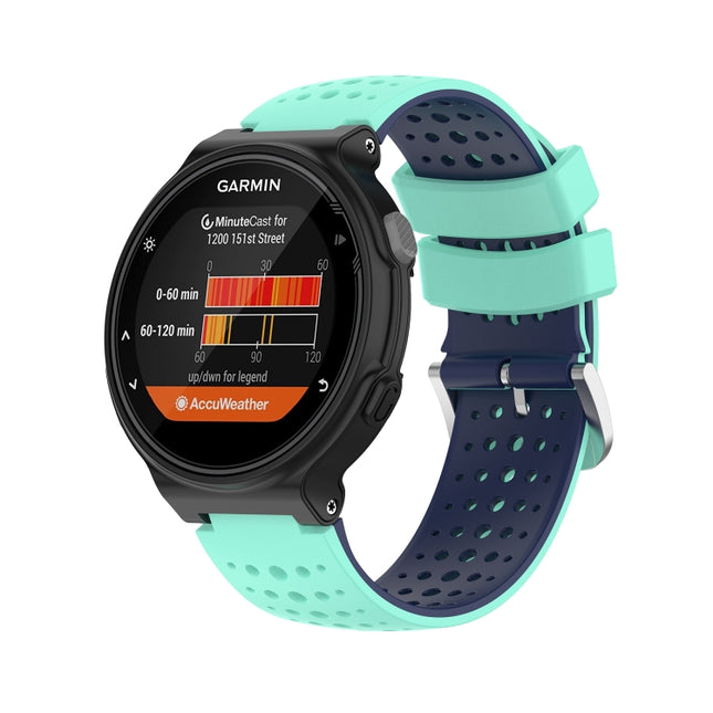 Silicone Sports Two-Color Watch Band, For Garmin Forerunner 735XT, For  Garmin Approach S5, For Garmin  Approach S6