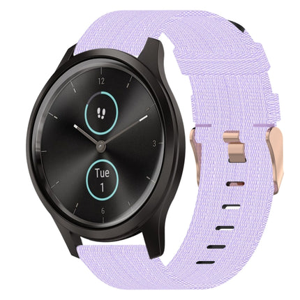 20mm Nylon Woven Watch Band, For Garmin Garminmove Style, For Garmin Vivomove, For Garmin Vivomove HR Sport