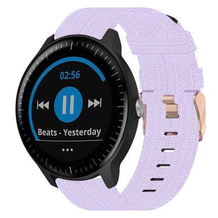 20mm Nylon Woven Watch Band, For Garmin Vivoactive 3, For Garmin Vivoactive3 Music, For Garmin Forerunner 245