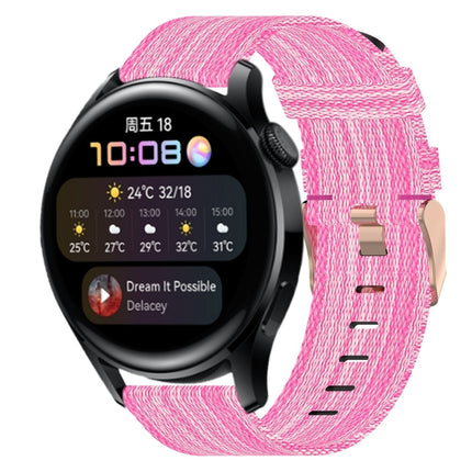 22mm Nylon Woven Watch Band, For Huawei Watch 3, For Huawei Watch 3 Pro, For Huawei GT2 Pro