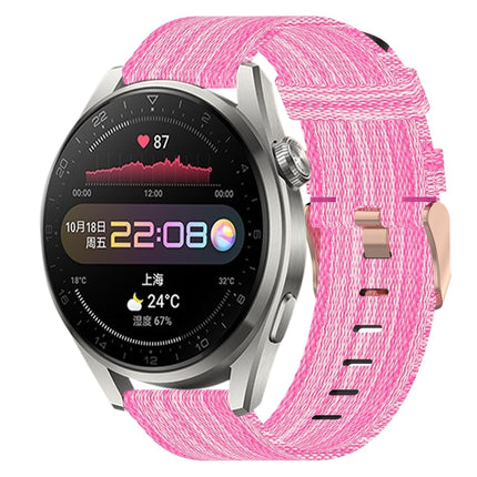 22mm Nylon Woven Watch Band, For Huawei Watch 3, For Huawei Watch 3 Pro, For Huawei GT2 Pro