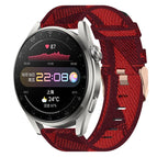 For Huawei Watch 3 Pro / Red