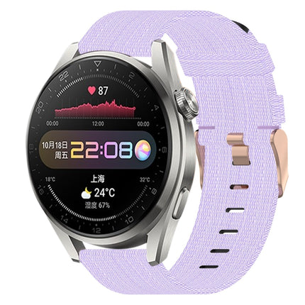 22mm Nylon Woven Watch Band, For Huawei Watch 3, For Huawei Watch 3 Pro, For Huawei GT2 Pro