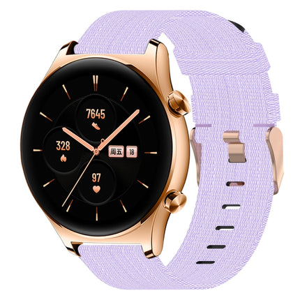 22mm Nylon Woven Watch Band, For Huawei Watch GT 2E, For Huawei GT2 46mm, For Honor Watch GS 3