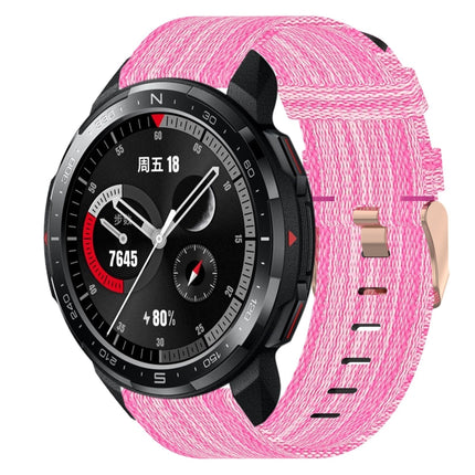 22mm Nylon Woven Watch Band, For Honor Watch GS Pro, For Honor MagicWatch 2 46mm, For Honor Watch Dream
