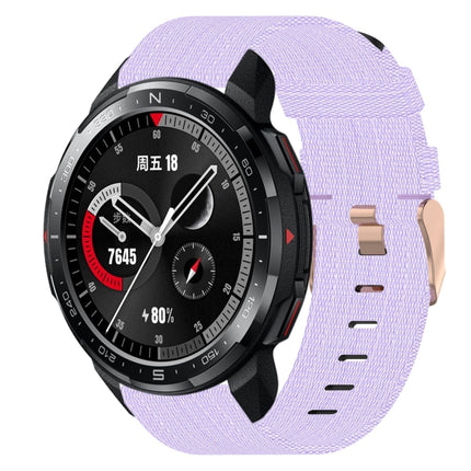 22mm Nylon Woven Watch Band, For Honor Watch GS Pro, For Honor MagicWatch 2 46mm, For Honor Watch Dream
