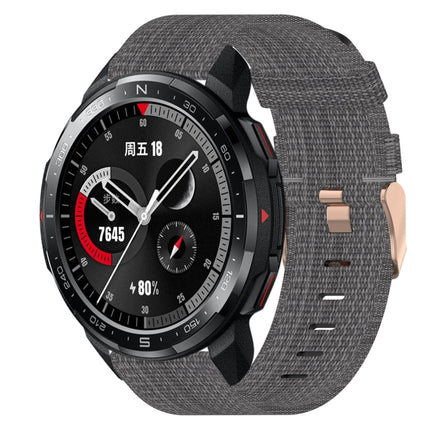 22mm Nylon Woven Watch Band, For Honor Watch GS Pro, For Honor MagicWatch 2 46mm, For Honor Watch Dream