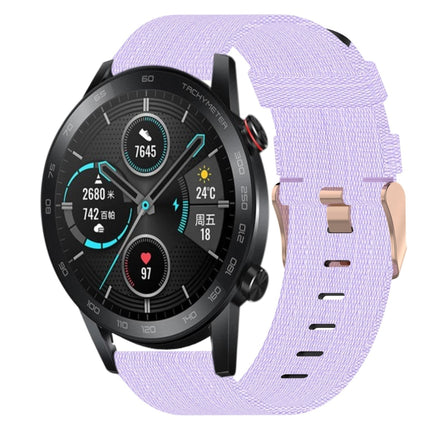 22mm Nylon Woven Watch Band, For Honor Watch GS Pro, For Honor MagicWatch 2 46mm, For Honor Watch Dream