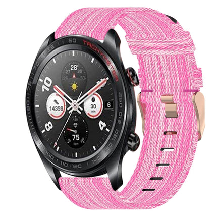 22mm Nylon Woven Watch Band, For Honor Watch GS Pro, For Honor MagicWatch 2 46mm, For Honor Watch Dream