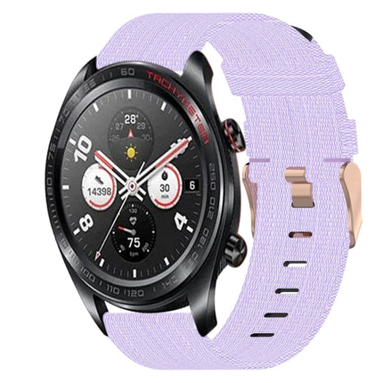 22mm Nylon Woven Watch Band, For Honor Watch GS Pro, For Honor MagicWatch 2 46mm, For Honor Watch Dream