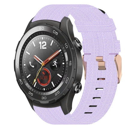 20mm Nylon Woven Watch Band, For Huawei Watch 2, For Honor Watch ES, For Honor MagicWatch2 42mm