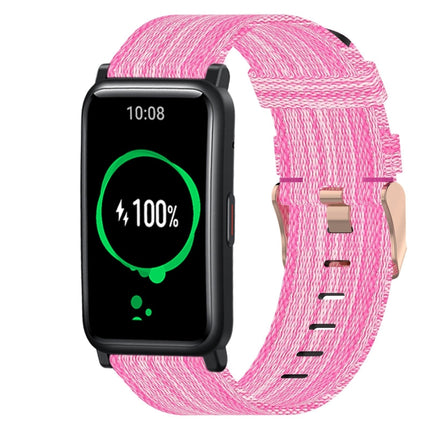 20mm Nylon Woven Watch Band, For Huawei Watch 2, For Honor Watch ES, For Honor MagicWatch2 42mm
