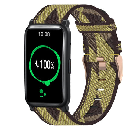 20mm Nylon Woven Watch Band, For Huawei Watch 2, For Honor Watch ES, For Honor MagicWatch2 42mm