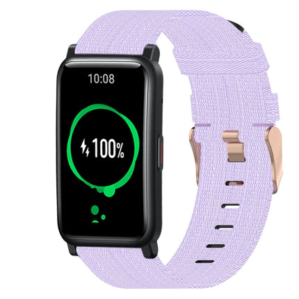 20mm Nylon Woven Watch Band, For Huawei Watch 2, For Honor Watch ES, For Honor MagicWatch2 42mm