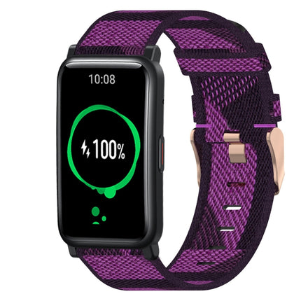 20mm Nylon Woven Watch Band, For Huawei Watch 2, For Honor Watch ES, For Honor MagicWatch2 42mm