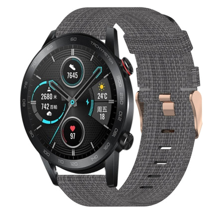 20mm Nylon Woven Watch Band, For Huawei Watch 2, For Honor Watch ES, For Honor MagicWatch2 42mm