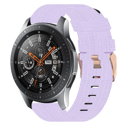 22mm Nylon Woven Watch Band, For Samsung Galaxy Watch3 45mm, For Samsung Galaxy Watch 46mm, For Samsung Gear S3 Classic