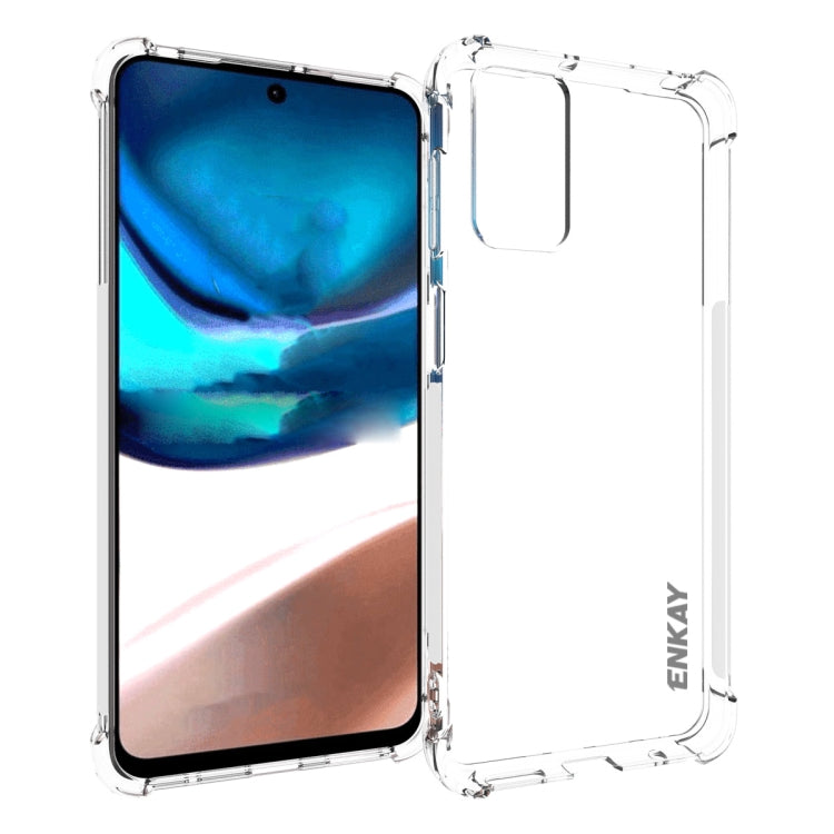 ENKAY Transparent TPU Shockproof Phone Case, For Motorola Moto Edge 2022, For Motorola Moto E32 / E32s, For Motorola Moto G42 4G, For Motorola Moto G62 5G
