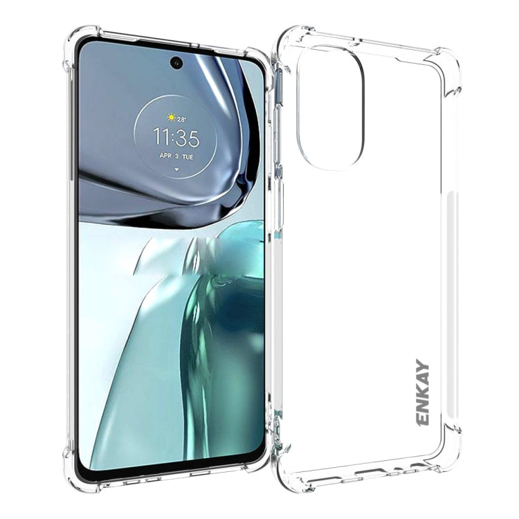 ENKAY Transparent TPU Shockproof Phone Case, For Motorola Moto Edge 2022, For Motorola Moto E32 / E32s, For Motorola Moto G42 4G, For Motorola Moto G62 5G